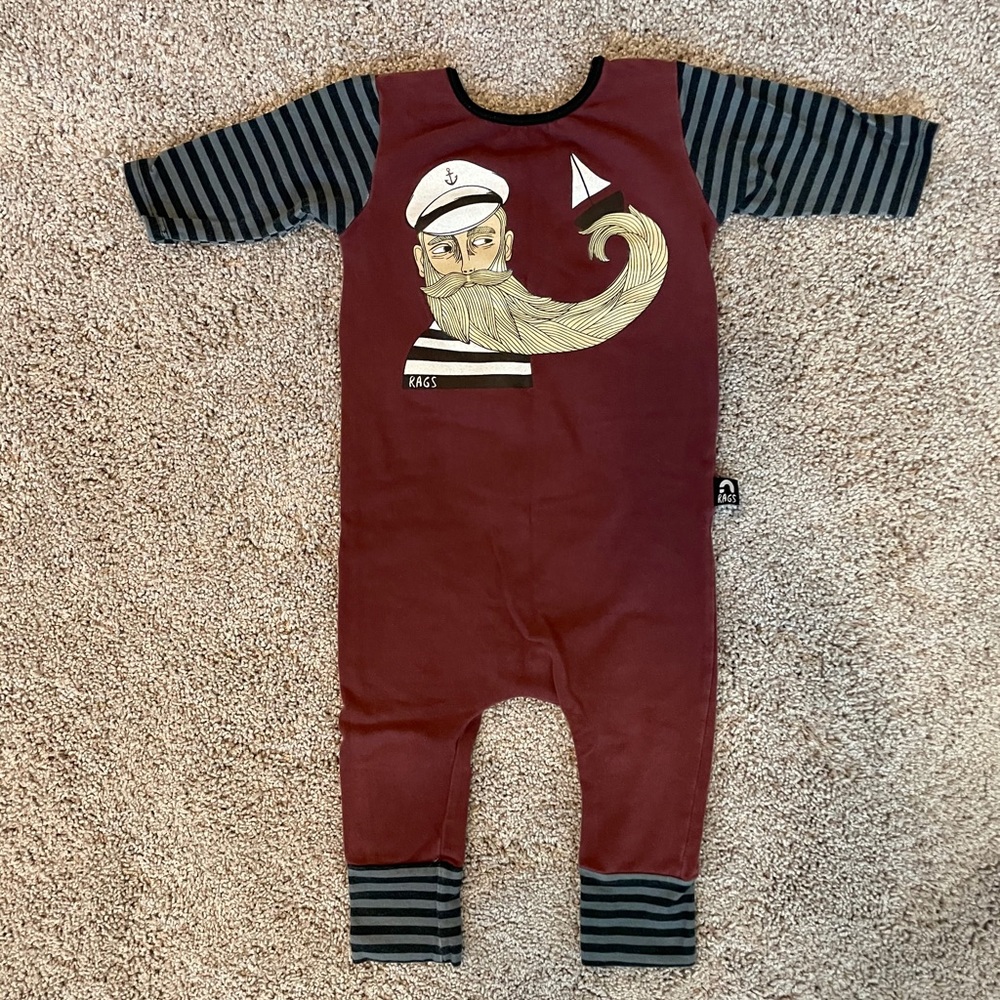 Rags Captain Onesie